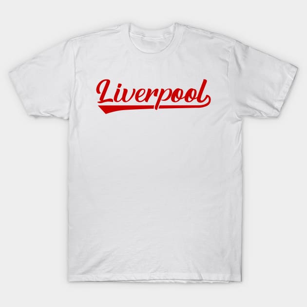 Liverpool design T-Shirt by lounesartdessin